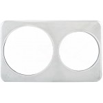 Adaptor Plate, 6.38" & 8.38" Holes, S/S - 10/Case