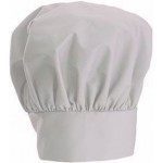13" Chef Hat, Velcro Closure, White - 24/Case