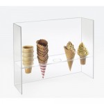 Cal-Mil 394 Acrylic Cone Holder with Guard