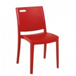 Chair, Metro Apple Red - 4/Case