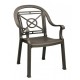 Dining Armchair, Victoria Classic Bronze - 4/Case