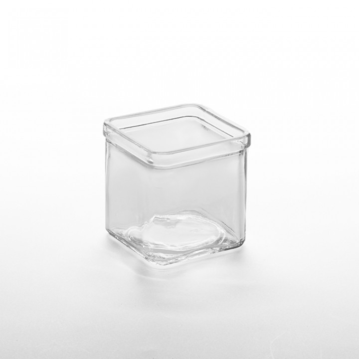 8 Oz. Jar, Glass, Clear - 24/Case