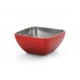 3 Ltr Serving Bowl, Double Wall Round Beehive, Dazzle Red - 1/Case