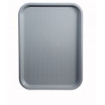 12" x 16" Fast Food Tray, Gray - 12/Case