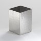 2"x2" Sugar Packet/Cube Holder, Square, Hammered - 48/Case