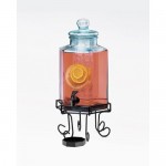 Cal-Mil 1111INF Iron Beverage Dispensers (Glass - Infusion Chamber)