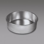 Round Cake Pan, Aluminum, 10 Dia. 10 Diax3 H - 6/Case