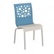 Stacking Chair, Tempo Storm Blue - 12/Case