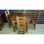 Beqa dining table. 800x800x760 -  Raintree