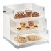Cal-Mil 3020-55 Luxe Three Step Bread Case Display (Stainless Steel)