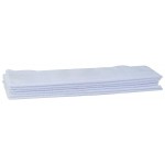 16" x 16" Microfiber Towel, White - 6/Case