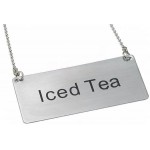 Chain Sign, Iced Tea, S/S - 12/Case