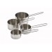 Measuring Cup Set, Wire Hdl, S/S - 12/Case