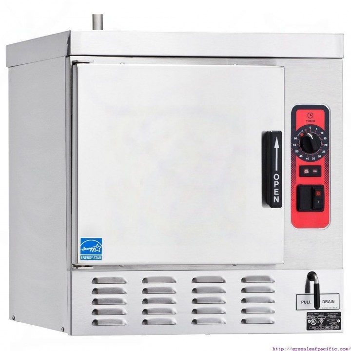 Electric C24eo5-208/3 5 Pan Boilerless / Connectionless Electric Countertop Steamer - 208v, 12 Kw