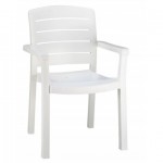 Dining Armchair, Acadia Classic White - 4/Case