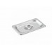 1/9 Size Steam Pan Cover, S/S - 12/Case