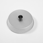 Basting Cover, Aluminum, Round 9 Dia.x2 H - 24/Case