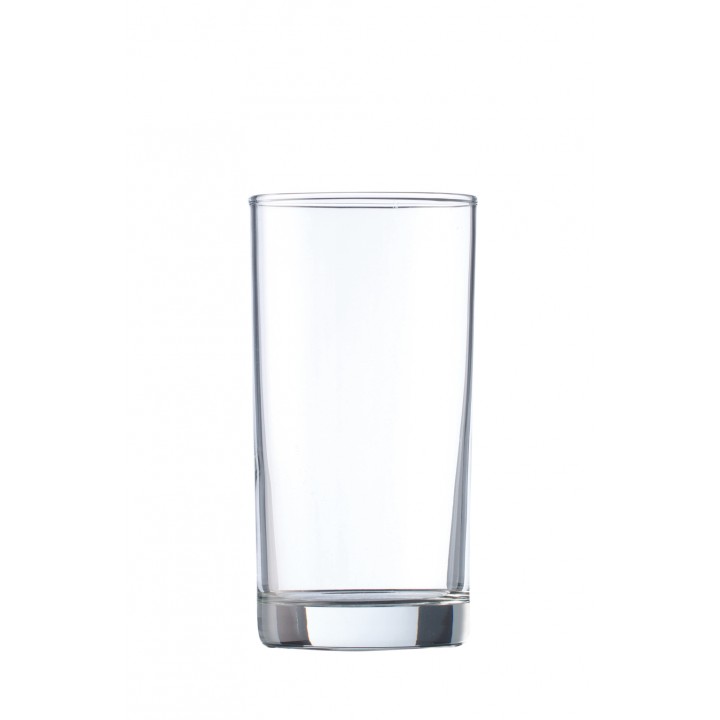 17 Oz. Merlot Tempered Glass - 12/Case