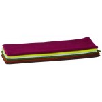 16" x 16" Microfiber Towel, Various Colors - 6/Case