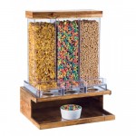 Cal-Mil 3434-99 Madera 3 Section Cereal Dispenser
