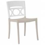 Stacking Chair, Moon Glacier White - 12/Case