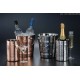 7.25" H Wine Cooler, S/S, Copper/Silver - 12/Case