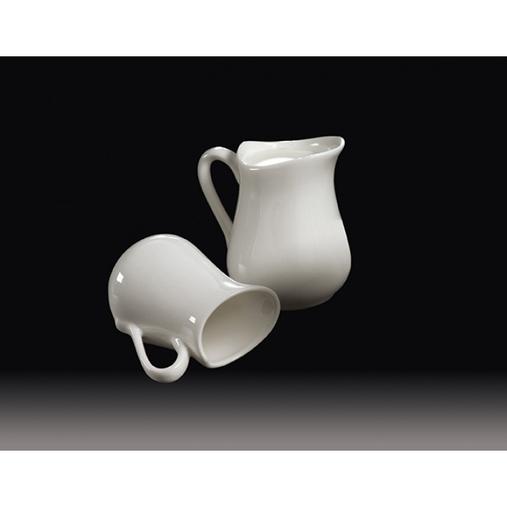 4 Oz. Porcelain Bell Creamer, White - 48/Case