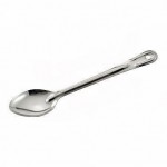 15" Solid Basting Spoon, 1.5mm, S/S - 12/Case