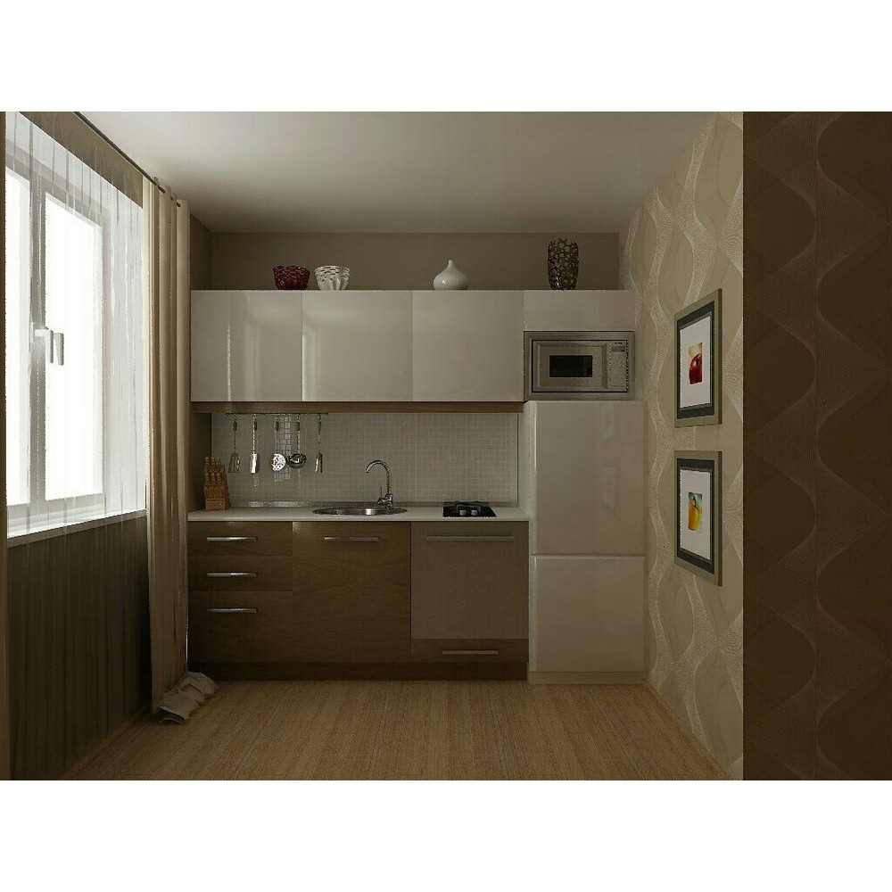 Apartment kitchen  Type 1 HPL  Raintree