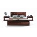 Part of Contemporary king size bed set - Side tables x2. Raintree