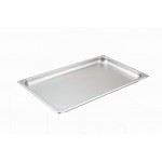 1/1 Size Steam Pan, 1.25", 25 Ga StraiGHT-Sided, S/S - 6/Case