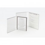 Cal-Mil 586 Classic Open Book Cardholder