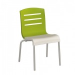 Stacking Chair, Domino Fern Green - 12/Case