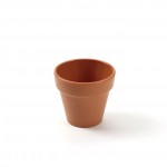 Terracotta Pot, Melamine 2 Oz. 2-3/4 Dia.x2-3/8h - 24/Case