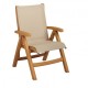 Folding Sling Chair, Belize Midback Khaki - 2/Case