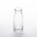 6 Oz. Milk Bottle, Glass, Clear - 24/Case