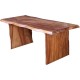 Part of Tribal outdoor dining table. Raintree. , Bench 1250x400x450