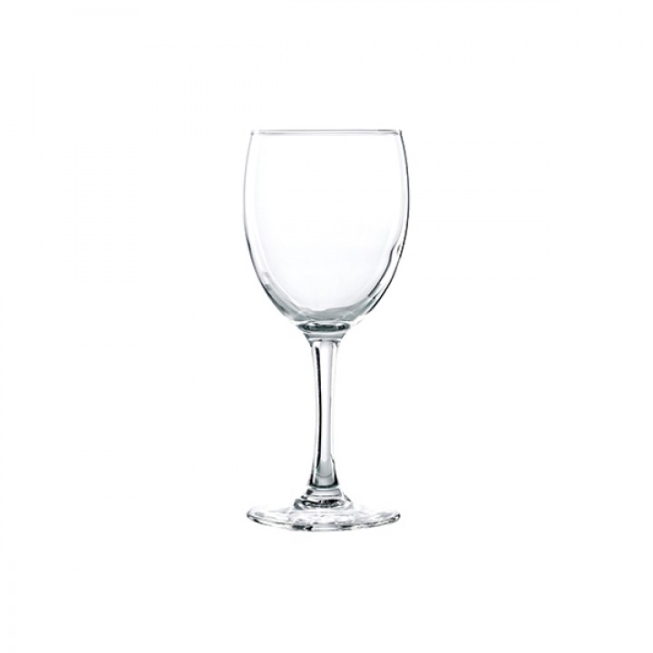 8 Oz. Merlot Tempered Glass - 12/Case