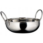 Kady Bowl with Welded Handles, S/S, 28 oz., 6" Dia., 1.5" H - 6/Case